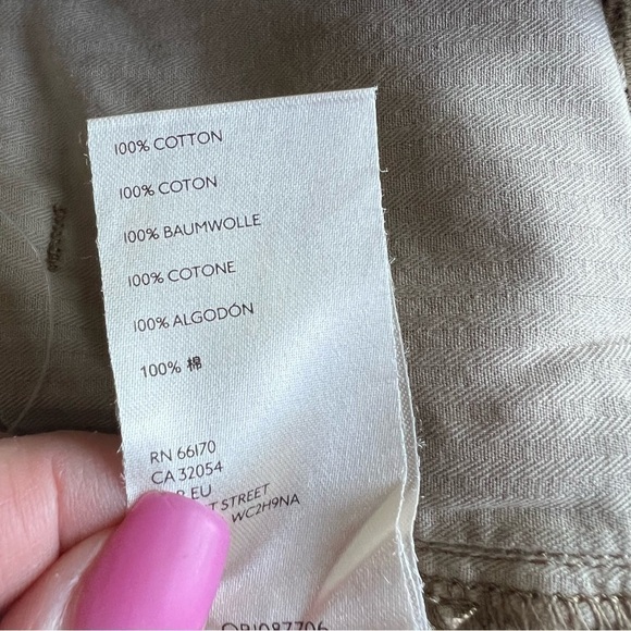 Free People We The Free See You Sometime Beige High Waist Cut Off Shorts, Small - Picture 7 of 9